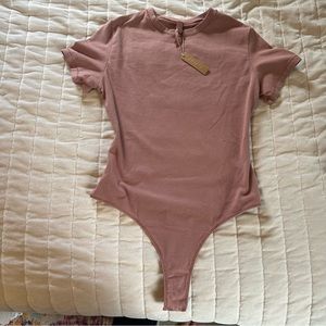 SKIMS cotton jersey bodysuit